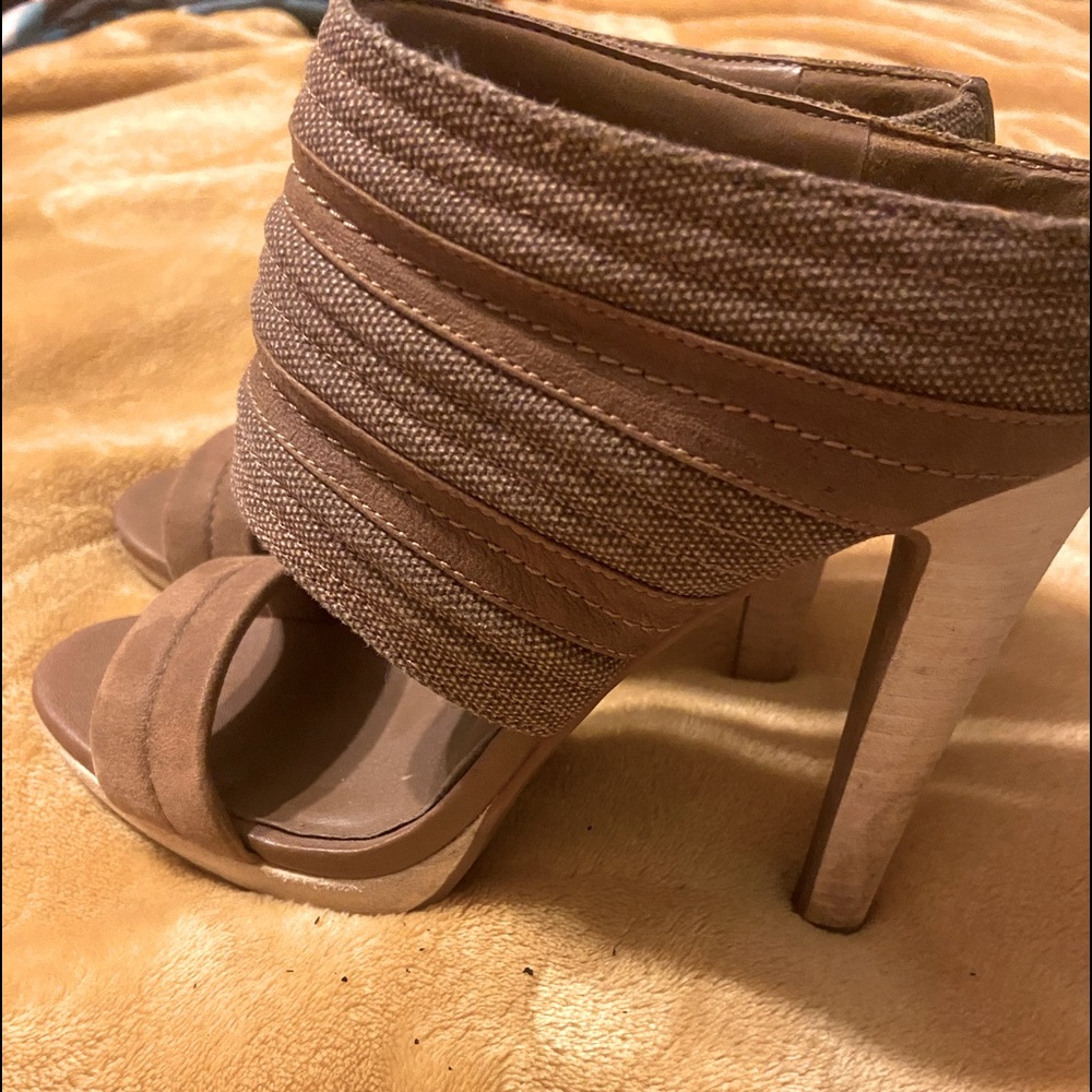BCBGMaxAzria safari heels